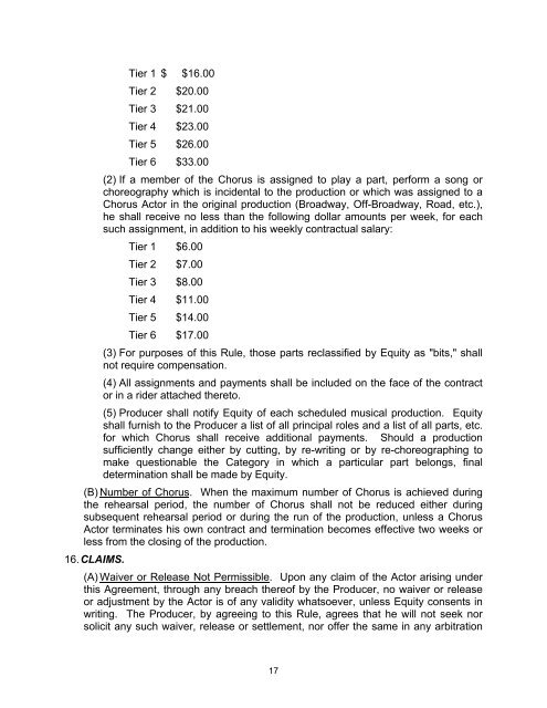 Dinner Theatre Rulebook (Central Region) 01-05 - Actors