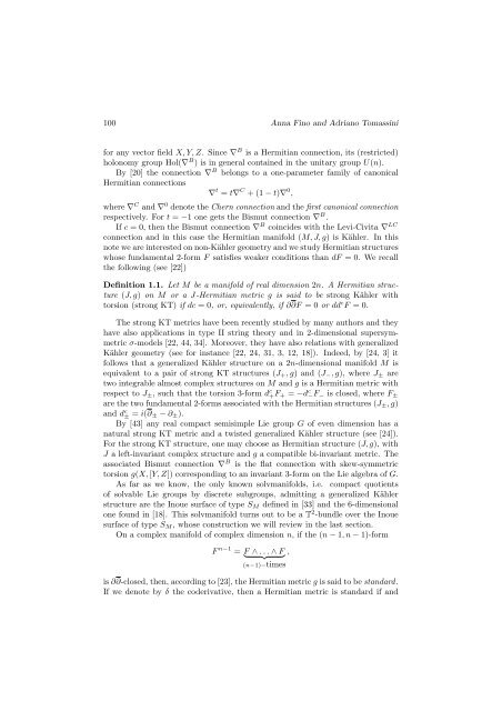 A survey on strong KT structures - SSMR