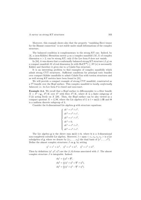 A survey on strong KT structures - SSMR
