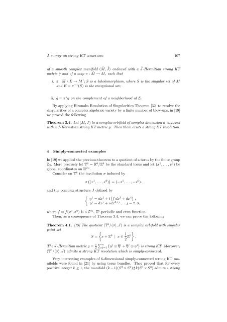 A survey on strong KT structures - SSMR