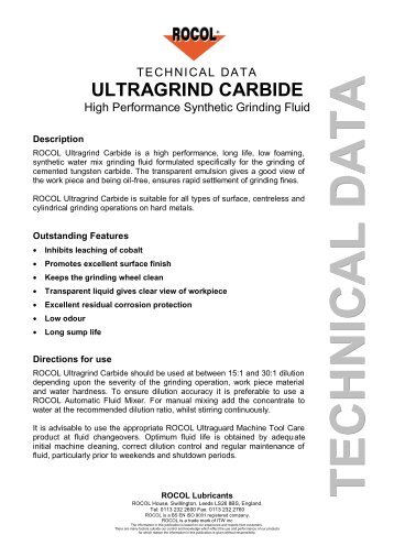 ULTRAGRIND CARBIDE - bloch servis