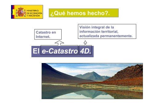 La Oficina Virtual del Catastro espaÃ±ol. La Oficina Virtual del ...