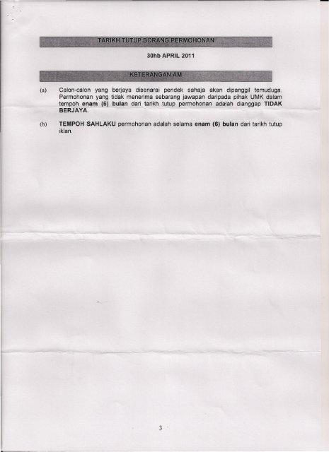 (gred s48) universiti malaysia kelantan (umk) - Jabatan Pendaftar
