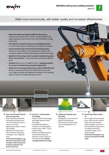 Product Catalogue 2009/2010 - EuroArc