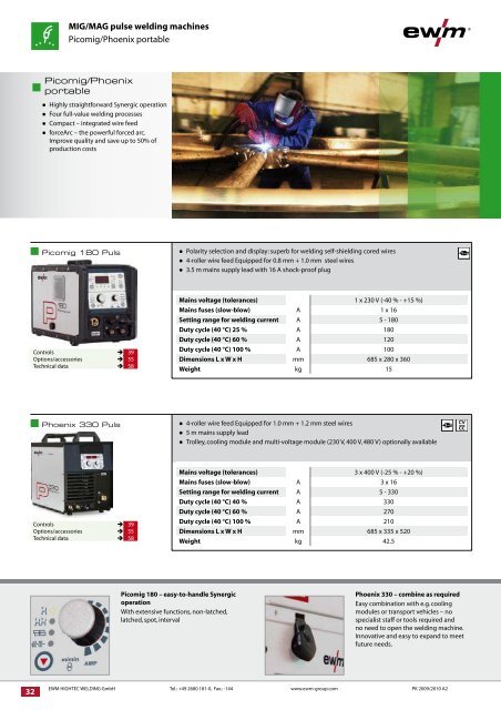 Product Catalogue 2009/2010 - EuroArc