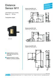 Distance Sensor M11