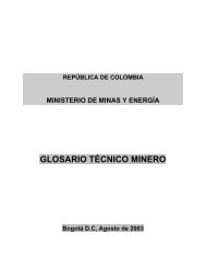 Glosario Minero.pdf - Plataforma EnergÃ©tica