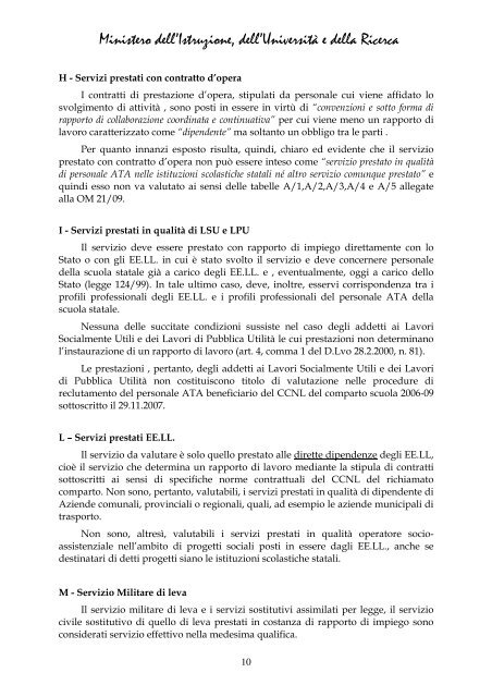 nota prot. n. 8166 del 5.6.2009 - CISL Scuola