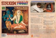 Hinduism Today July 2008 - Cover, Index, Front Articles