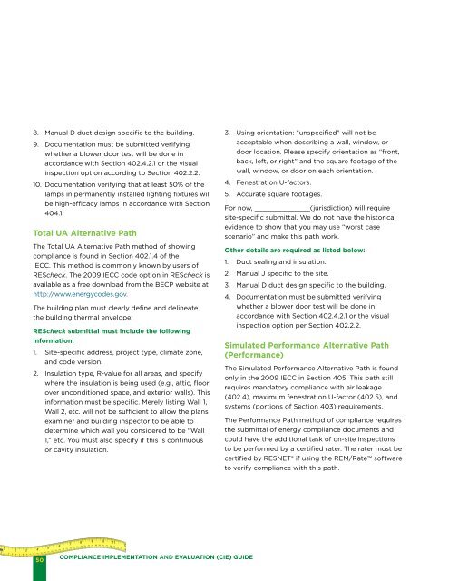 (CIE) Guide - Building Energy Codes