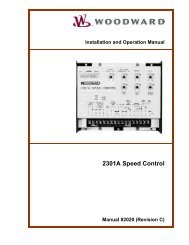 EGCP-3 Engine Generator Control Package EGCP-3 Engine Generator Control Package