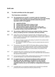 Voluntary Jurisdiction - proposed change - Financial Ombudsman ...