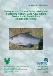 Fisheries Sector in India - NCAP