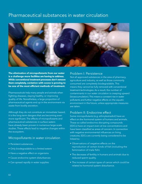 WEDECO Micro Pollutants Brochure - Water Solutions