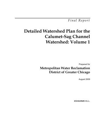 Cal-Sag DWP - Metropolitan Water Reclamation District of Greater ...