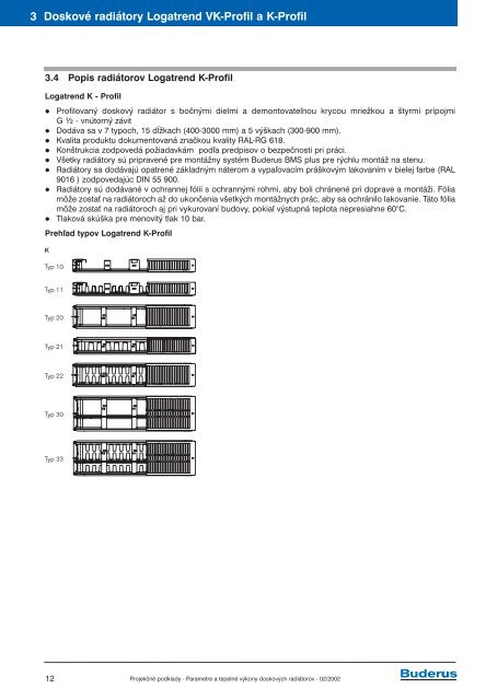 proj_podklady/Radiatory/Radiatory_pp.pdf (14462kB) - Buderus