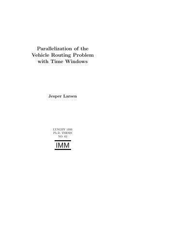 Parallelization of the Vehicle Routing Problem with Time Windows