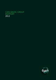 CARLSBERG GROUP RAPPORT 2012