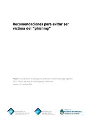 Recomendaciones para evitar ser victima del “phishing”