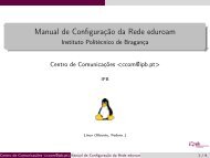 Manual de ConfiguraÃ§Ã£o da Rede eduroam - Instituto PolitÃ©cnico de ...
