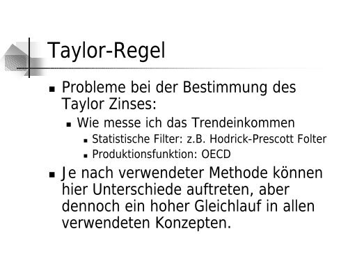 Taylor Regel
