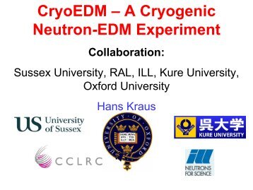 The Search for an Electric Dipole Moment of the Neutron