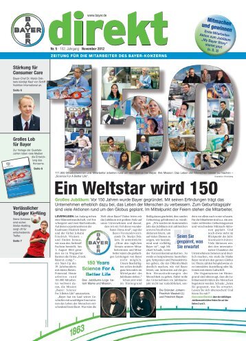 Ein Weltstar wird 150 - Bnc.bayer.com