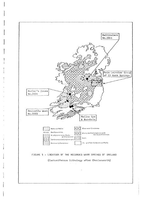 Hydrogeothermal Conditions in Ãire - Geological Survey of Ireland
