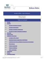 QLogic OFED+ Host Software Release Notes, v6.0.1.1.3, Rev. A