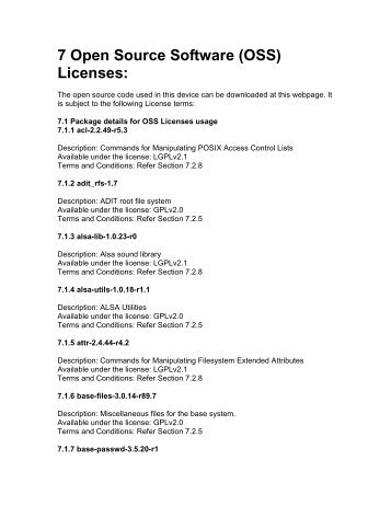 License Terms - Bosch