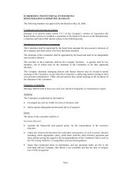 EUROMONEY INSTITUTIONAL INVESTOR PLC REMUNERATION ...