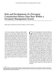 Role and Development of a Pavement Construction History Data ...