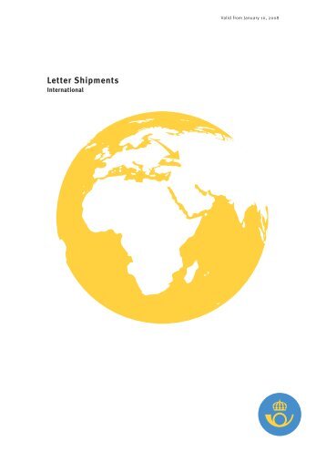 Letter Shipments - Posten
