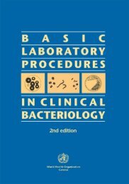 Basic Lab Procedures in Clinical Bacteriology - J. Vandepitte
