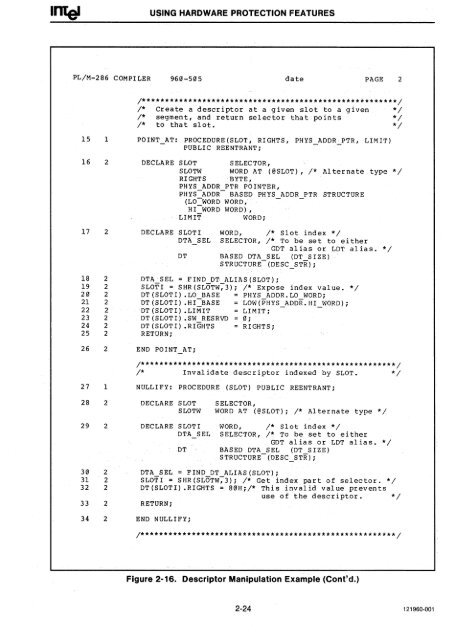 iAPX 286 Operating System Writers Guide 1983