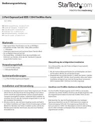 2-Port ExpressCard IEEE-1394 FireWire-Karte - StarTech.com