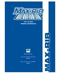 MAX-RIB - McElroy Metal