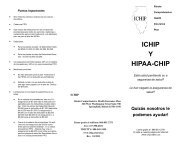 ichip y hipaa-chip - Illinois Comprehensive Health Insurance Plan ...