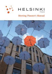 Meeting Planner's Manual 2012-2013 (in English) - Helsinki