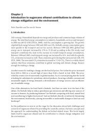 Introduction to sugarcane ethanol contributions to climate change ...