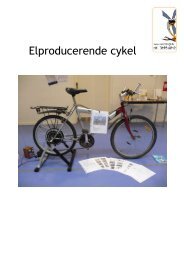 Elproducerende cykel - Energitjenesten
