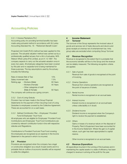 Annual Report - 2008 - Colombo Stock Exchange