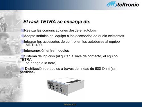 Infraestructura + Terminales - tetra