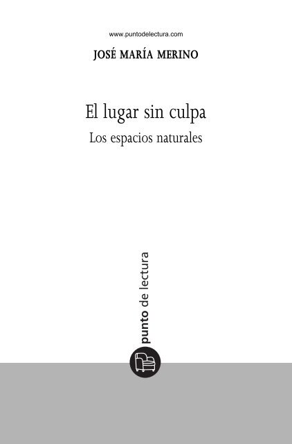 El lugar sin culpa - Punto de Lectura