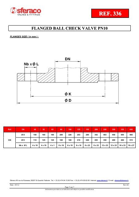 flanged ball check valve pn10