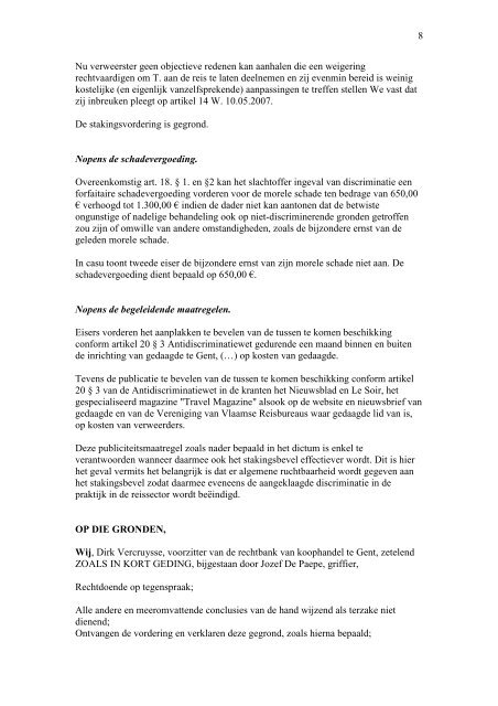 2010_09_29 KhGent - Centrum voor gelijkheid van kansen en voor ...