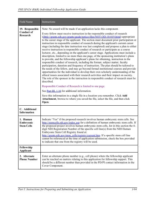 Individual Fellowship Application Guide - UCLA School of Nursing