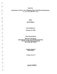 Volume - IGMORIS - Indian GMO Research Information System