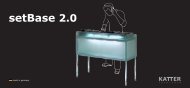 setBase 2.0 - KATTER_furniture, Jiri M.R. Katter