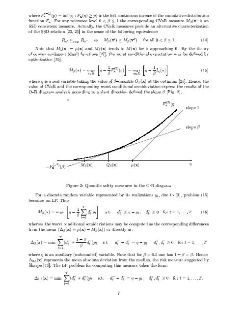 On LP Solvable Models for Portfolio Selection Renata Mansini ...